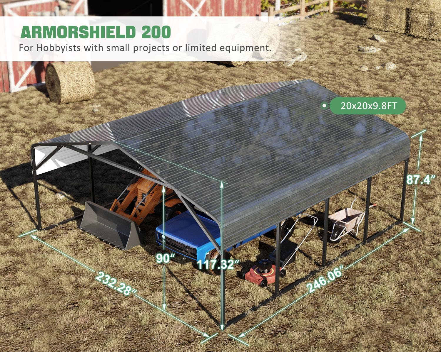 K Knowbody carport honest review unboxing and complete package contents