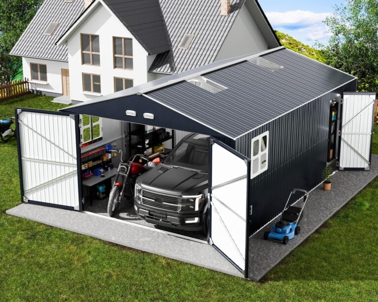 Image 1 of K Knowbody metal garage shed review