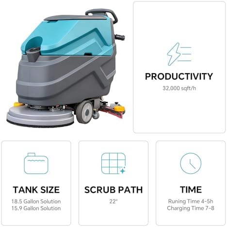 Reviews - KARHDIR 22 Floor Scrubber Review: Expert Test Results & Analysis KARHDIR 22 floor scrubber review unboxing and complete package contents