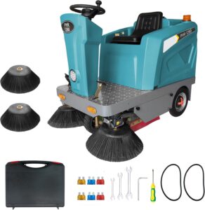Image 1 of KARHDIR PHRS-1280 ride-on sweeper review