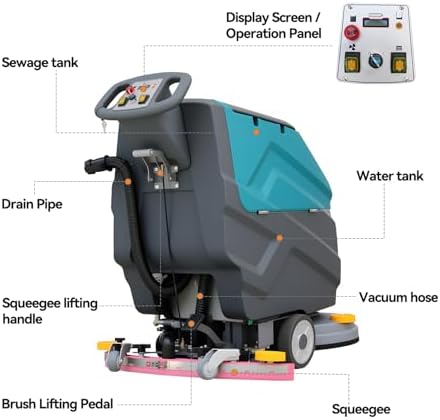 Reviews - KARHDIR Walk-Behind Scrubber Review: Honest Pros & Cons Analysis Step-by-step operation guide for KARHDIR walk-behind scrubber review testing