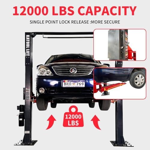 KATOOL 12000lbs car lift review unboxing experience and package contents