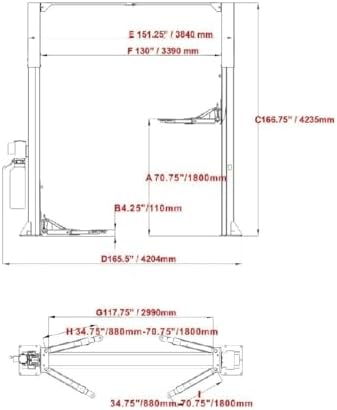 KT-M120L two post lift review performance testing and real-world results