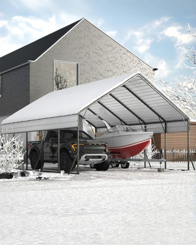 Image 1 of KYBOLT metal carport review