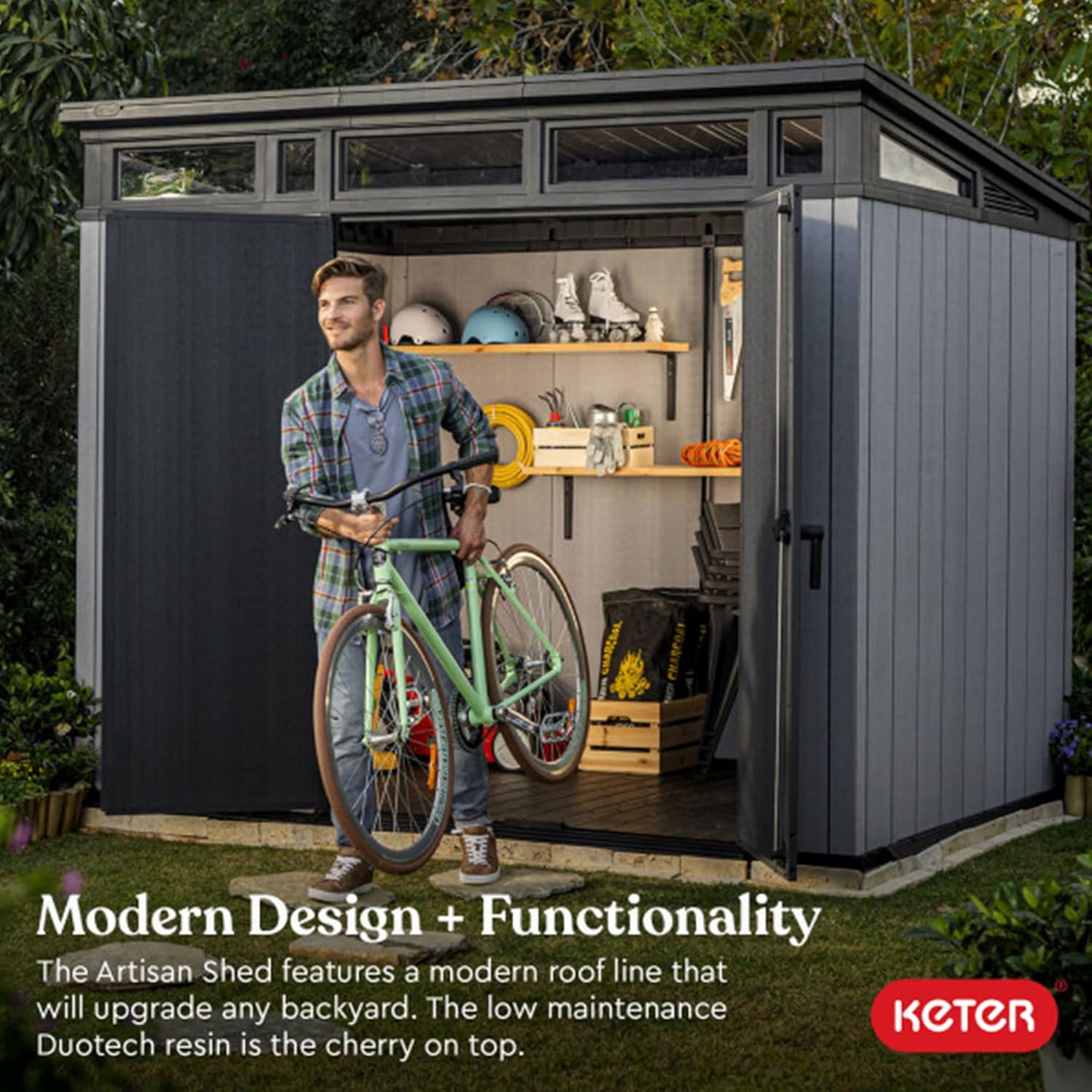 Reviews - Keter Artisan 9x7 Shed Review: Honest Pros & Cons Keter Artisan 9x7 shed review performance testing and real-world results