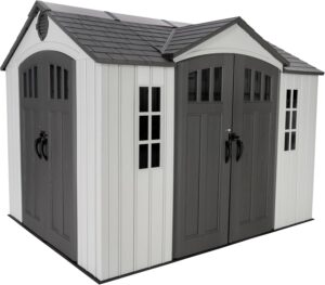 Image 1 of Lifetime 10x8 storage shed review