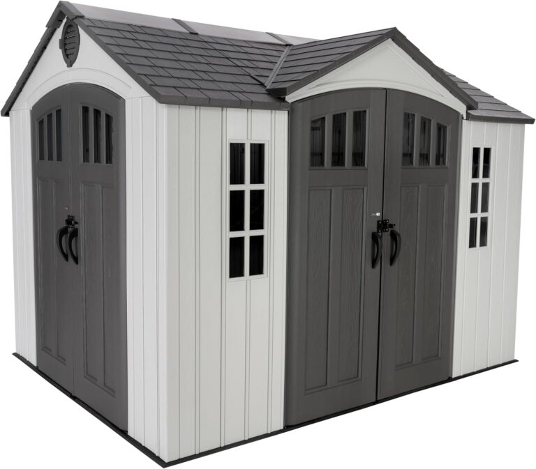 Image 1 of Lifetime 10x8 storage shed review