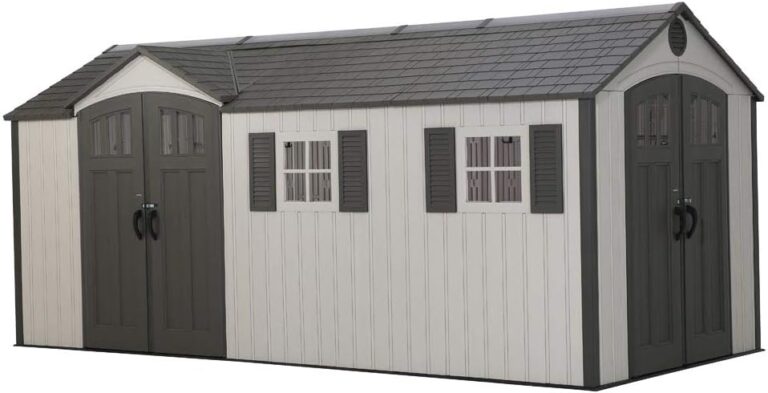 Reviews - Lifetime 17.5x8 Shed Review: Our Honest Pros & Cons Image 1 of Lifetime 17.5x8 Shed review