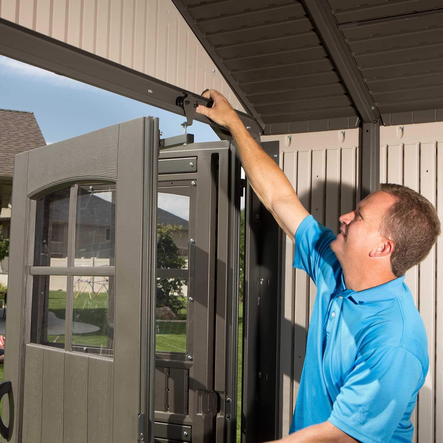 Reviews - Lifetime 60236 Shed Review: Our Honest Pros & Cons Lifetime 60236 shed review unboxing and complete package contents