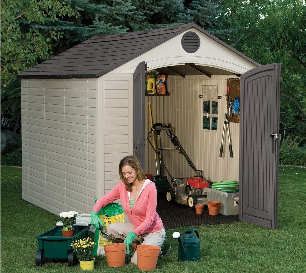 Reviews - Lifetime 6405 Shed Review: Honest Pros & Cons After Testing Lifetime 6405 shed review unboxing and complete package contents
