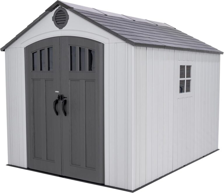 Reviews - Lifetime 8x10 Shed Review: Honest Pros & Cons Tested Image 1 of Lifetime 8x10 shed review