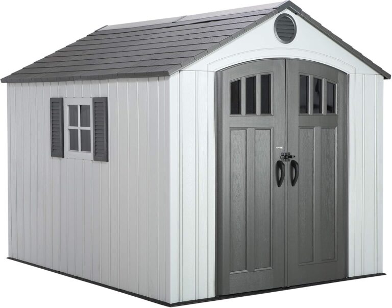 Reviews - Lifetime 8x10 Shed Review: Honest Pros & Cons Tested Image 1 of Lifetime 8x10 shed review
