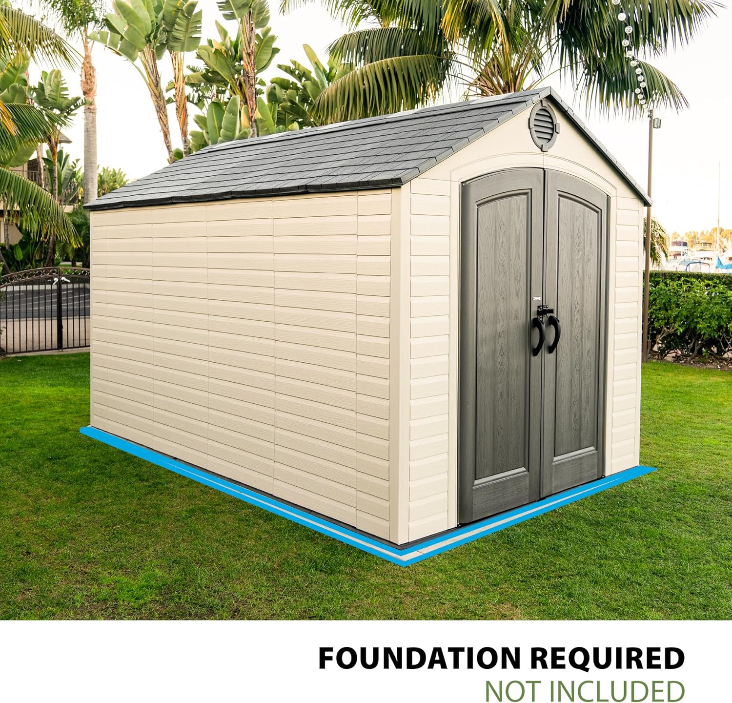 Reviews - Lifetime 8x12.5 Shed Review: Honest Pros & Cons Lifetime 8x12.5 shed review unboxing and complete package contents