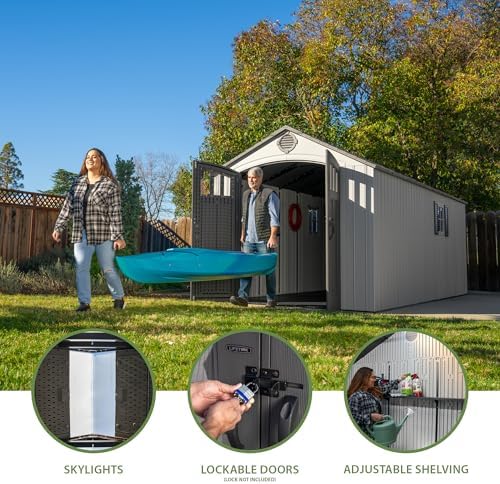 Step-by-step guide for Lifetime 8x20 Storage Shed Review - complete tutorial