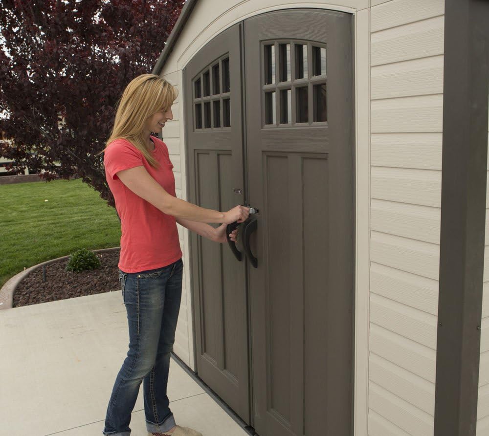 Step-by-step guide for Lifetime 8x20 storage shed review - complete tutorial