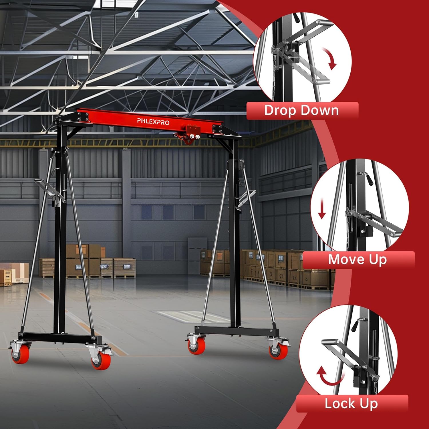 Reviews - MAX3000Lbs Gantry Crane Review: Honest Pros & Cons Tested MAX3000Lbs gantry crane review performance testing and real-world results