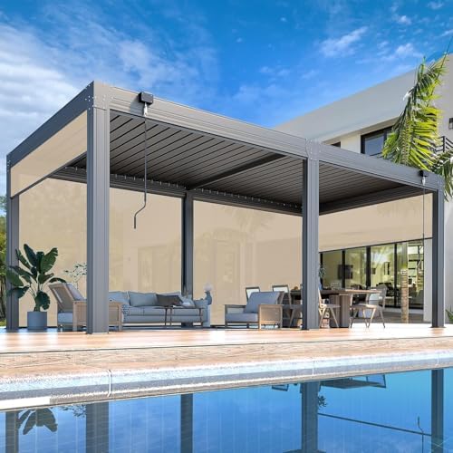 Reviews - MELLCOM Louvered Pergola Review: Honest Pros & Cons Analysis MELLCOM louvered pergola review - detailed features and technical specifications