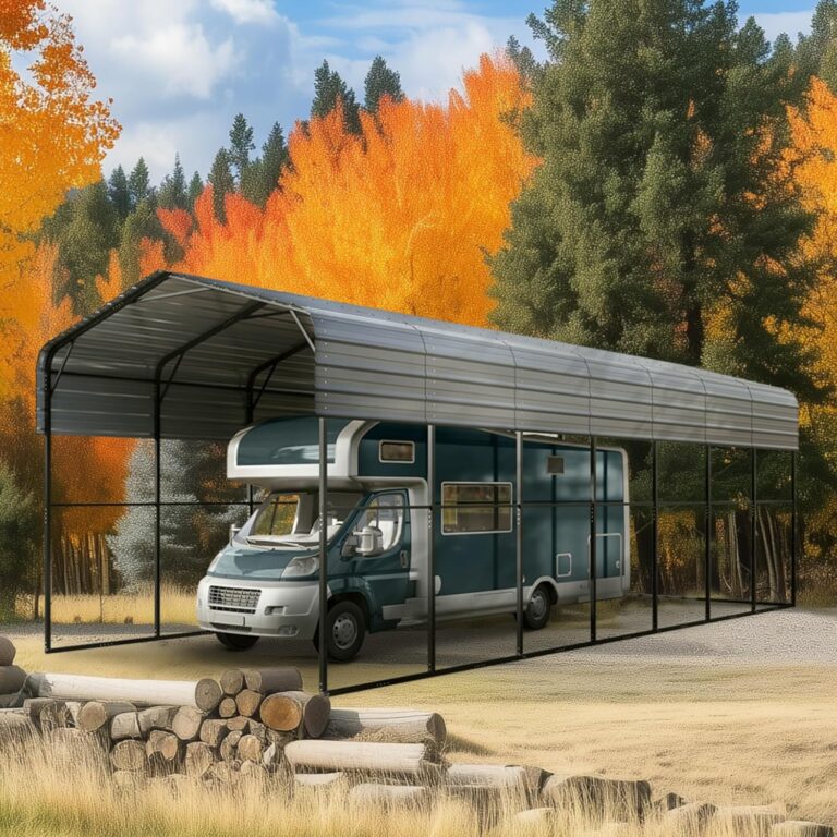 Reviews - MFSTUDIO RV Carport Review: Our Honest Pros & Cons Image 1 of MFSTUDIO RV Carport review