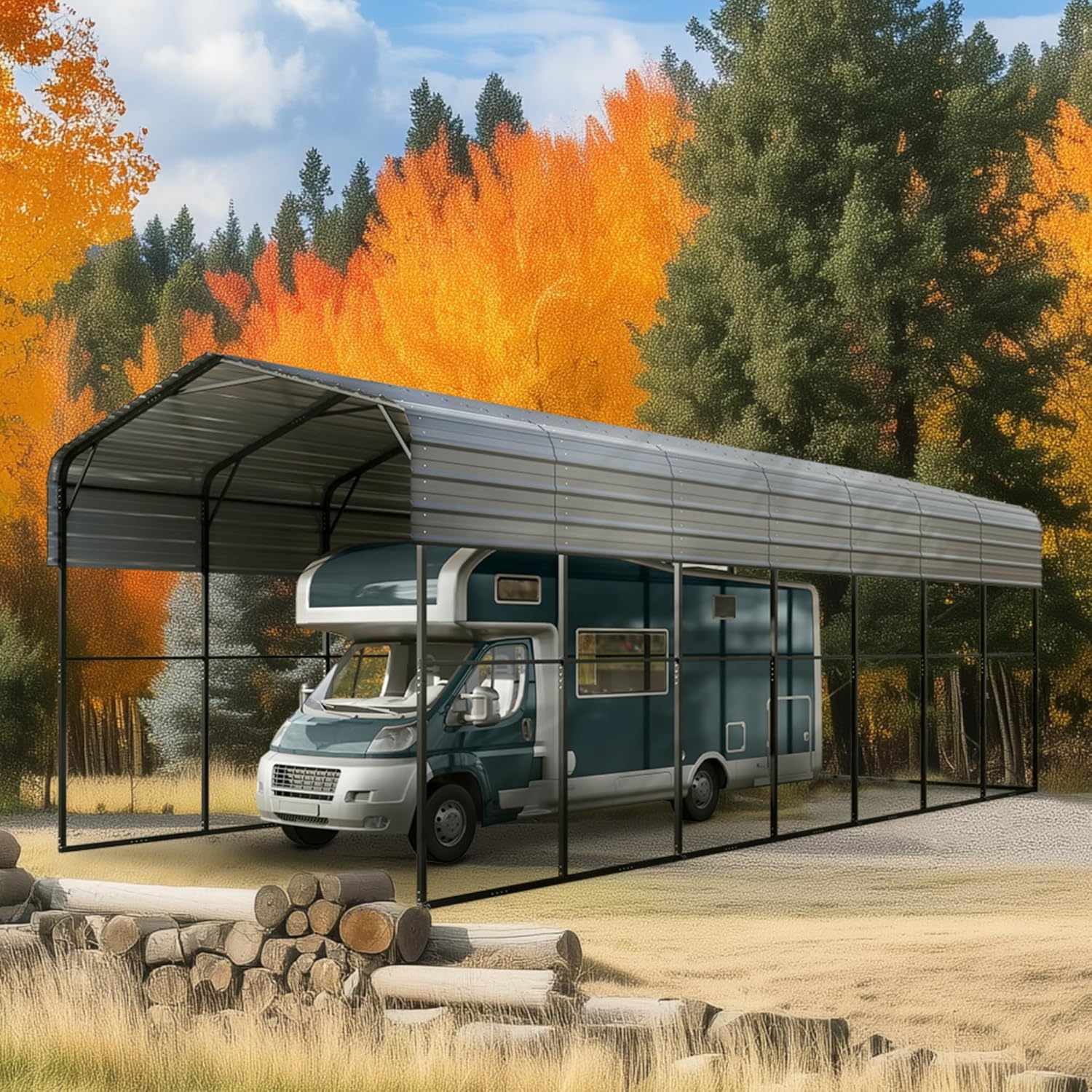 MFSTUDIO RV Carport review - detailed features and technical specifications