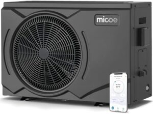 Image 1 of MICOE 100000 BTU pool heat pump review