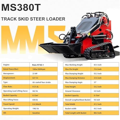 MS380T Mini Crawler review unboxing showing complete package