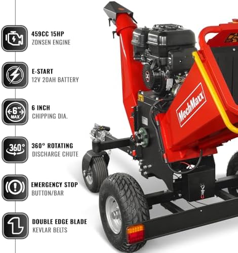 Reviews - MechMaxx B150 Wood Chipper Review: Honest Pros & Cons Tested MechMaxx B150 wood chipper review unboxing and complete package contents