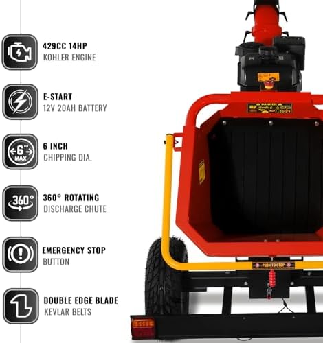 MechMaxx wood chipper review unboxing and package contents