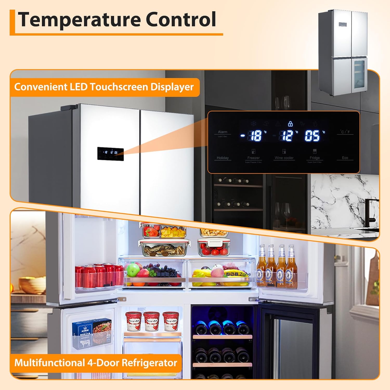 MilleLoom 36 inch refrigerator review performance testing and real-world results