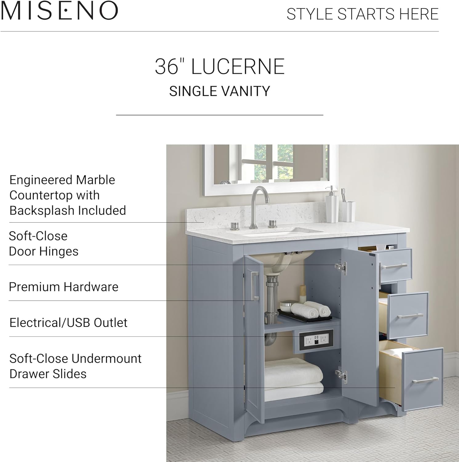 Miseno Lucerne 36 vanity review performance testing and real-world results