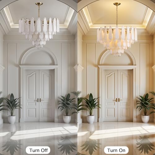 Step-by-step guide for OSRoyce Alabaster Chandelier review - complete tutorial