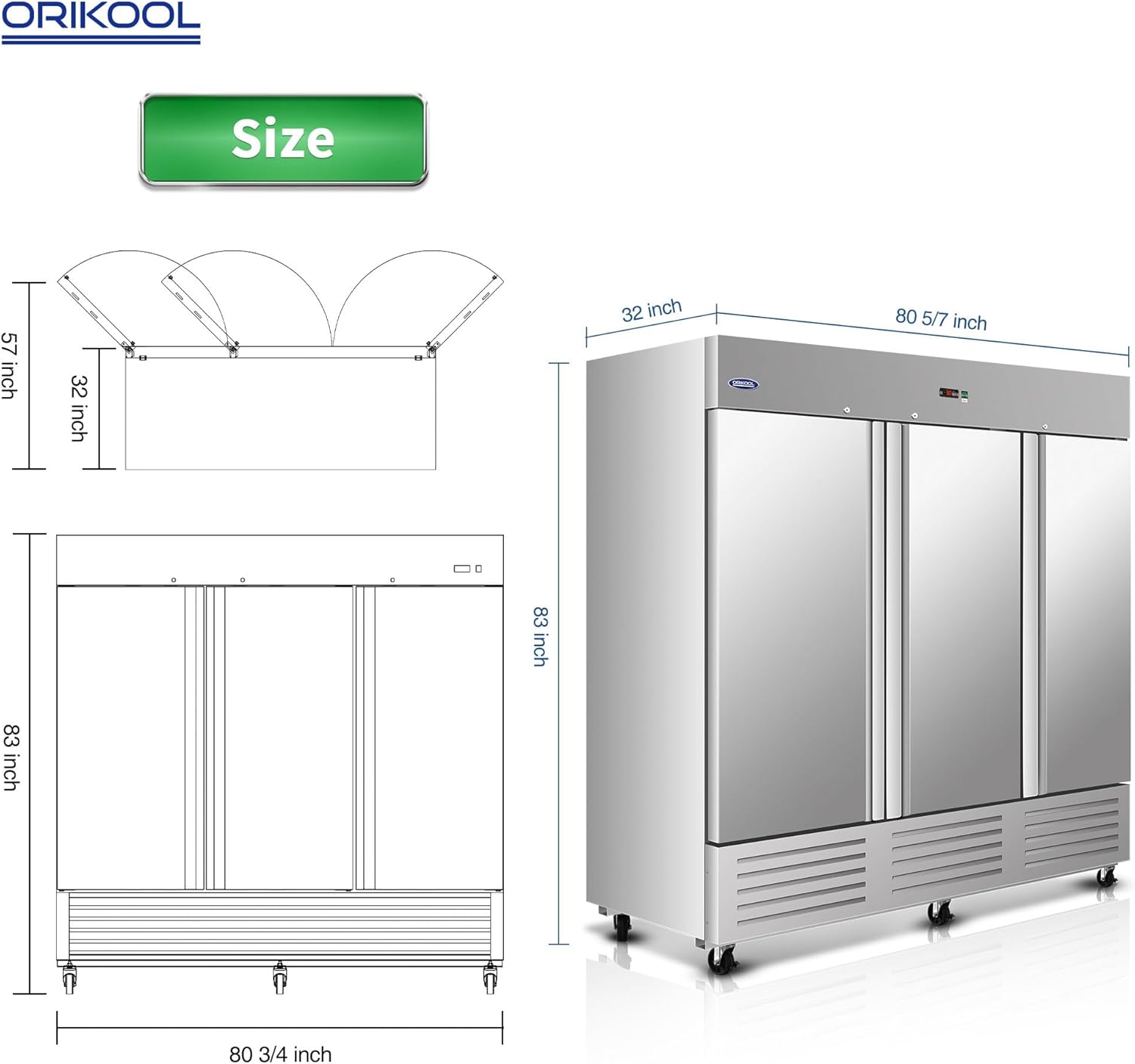 Step-by-step guide for Orikool 81W freezer review - complete tutorial