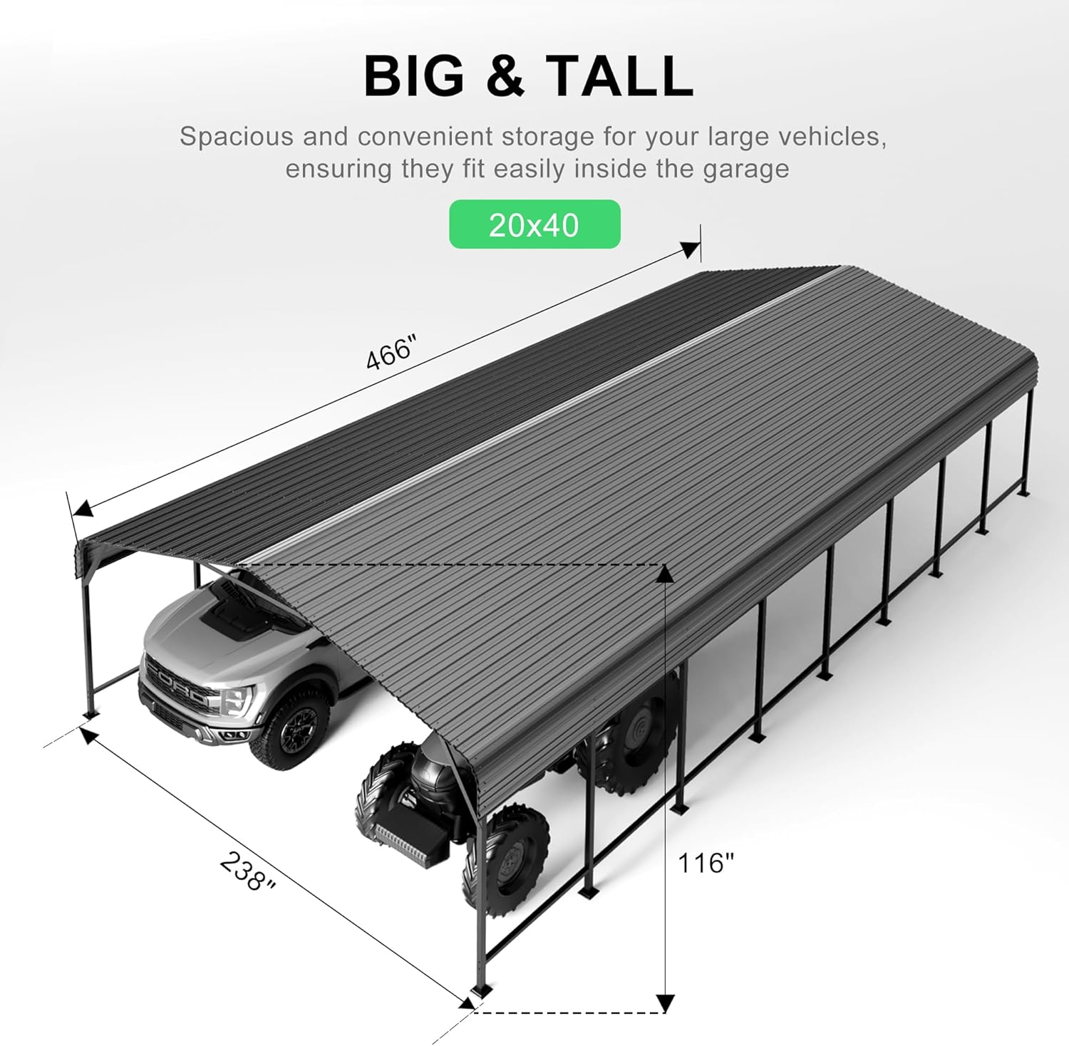 Reviews - PABIMIA 20x40 Carport Review: Our Honest Hands-On Test PABIMIA 20x40 carport review unboxing and complete package contents