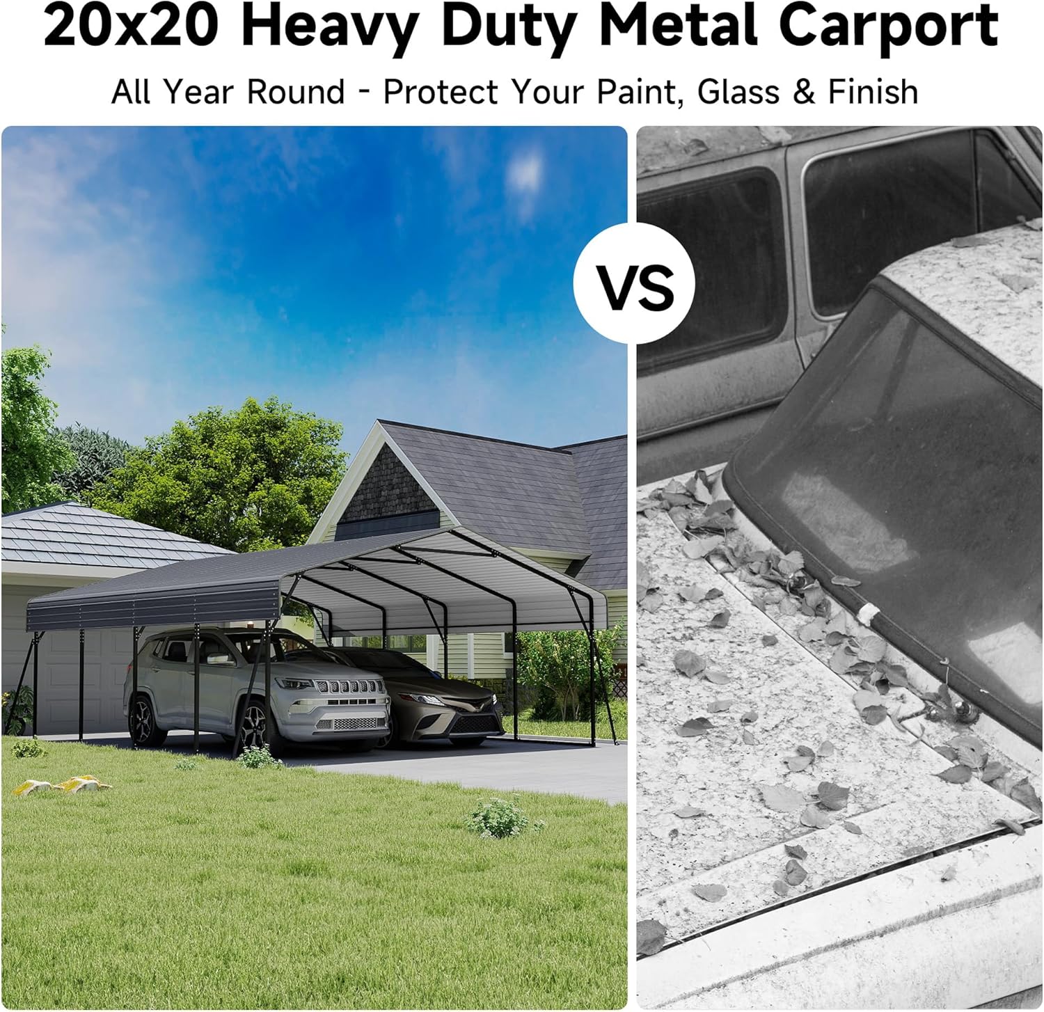 Reviews - PURARELAX 20x20 Carport Review: Honest Pros & Cons PURARELAX 20x20 carport review performance testing and real-world results