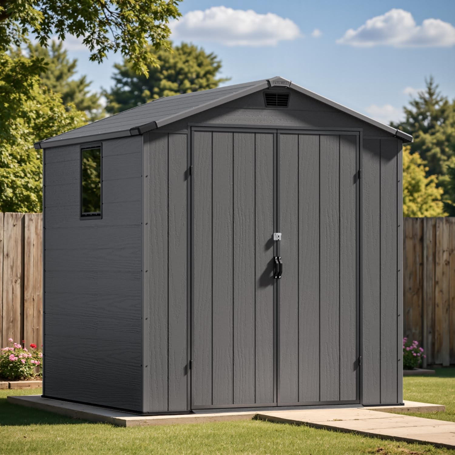 Reviews - Patiowell 6x6 Shed Review: Our Honest Pros & Cons Patiowell 6x6 shed review unboxing and complete package contents