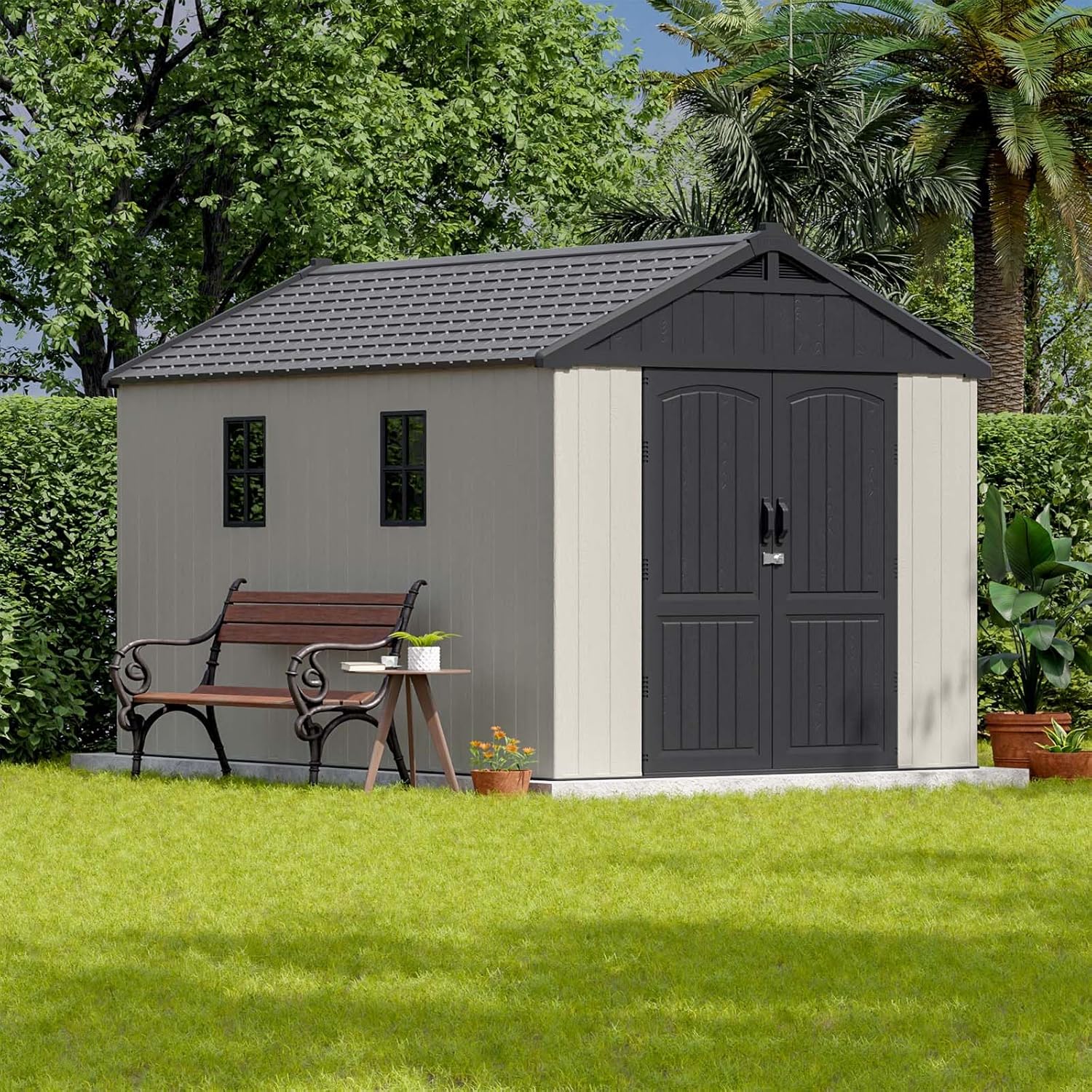 Patiowell 8x12 shed review - detailed features and technical specifications