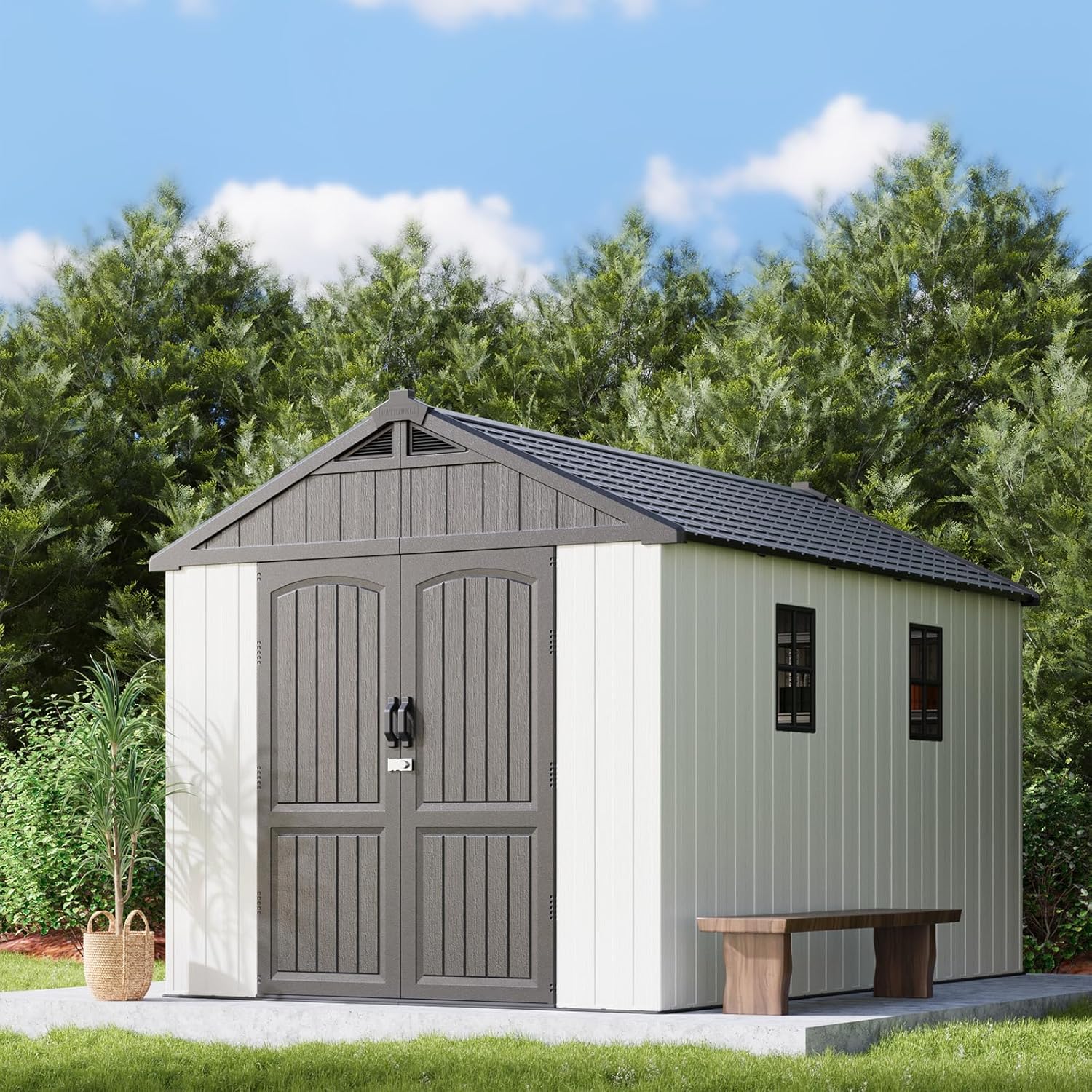 Reviews - Patiowell 8x12 Shed Review: Honest Pros & Cons Tested Patiowell 8x12 shed review - detailed features and technical specifications