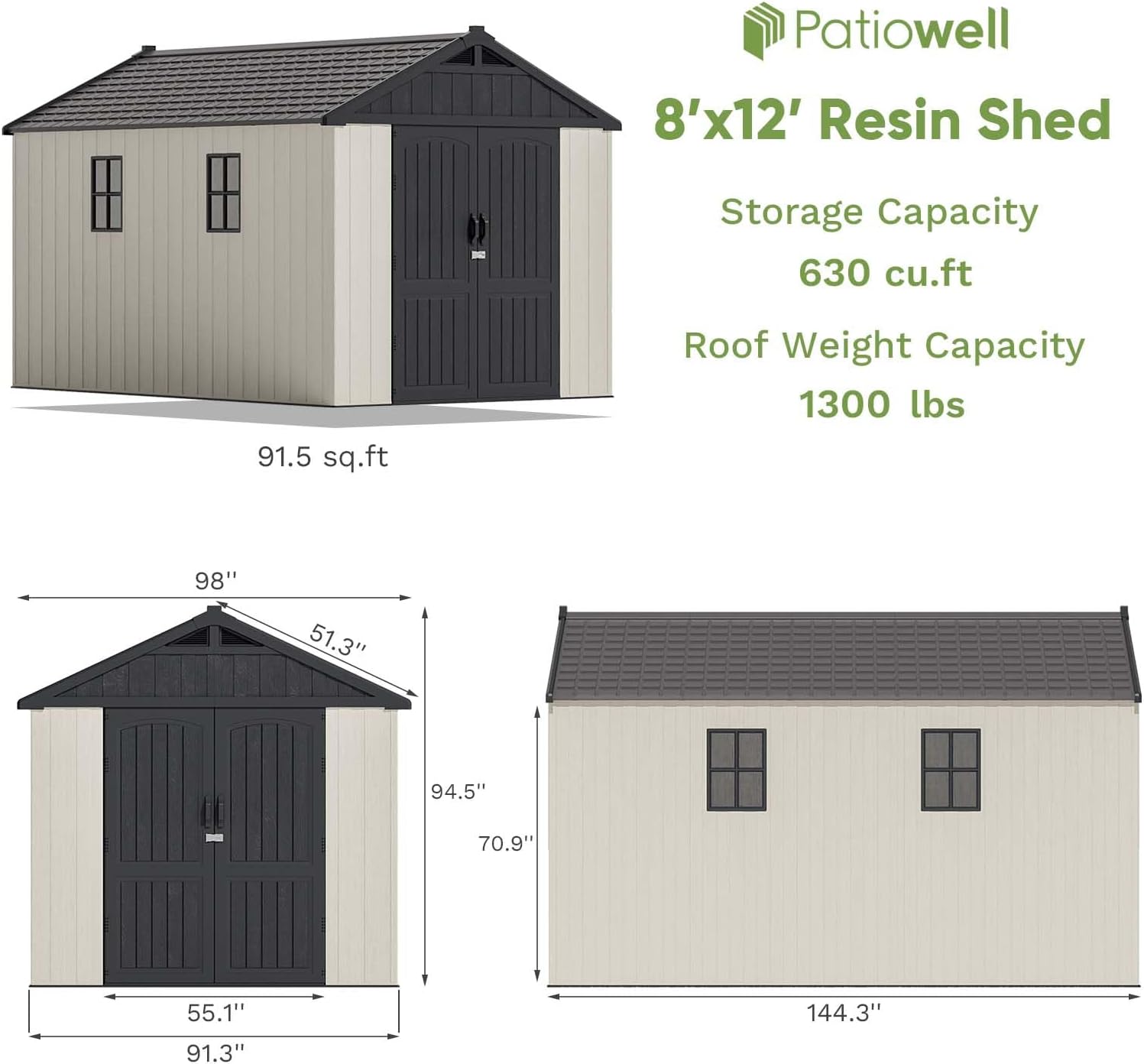 Patiowell 8x12 shed review performance testing and real-world results