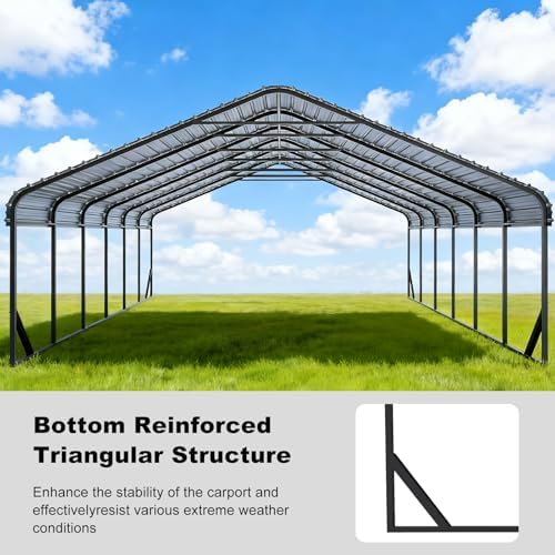 Reviews - Poborin Metal Carport Review: Honest Pros & Cons Analysis Poborin Metal Carport review installation process demonstration