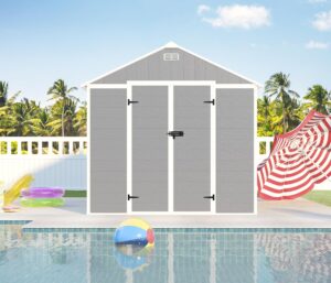 Image 1 of Pratuor 8x8 storage shed review