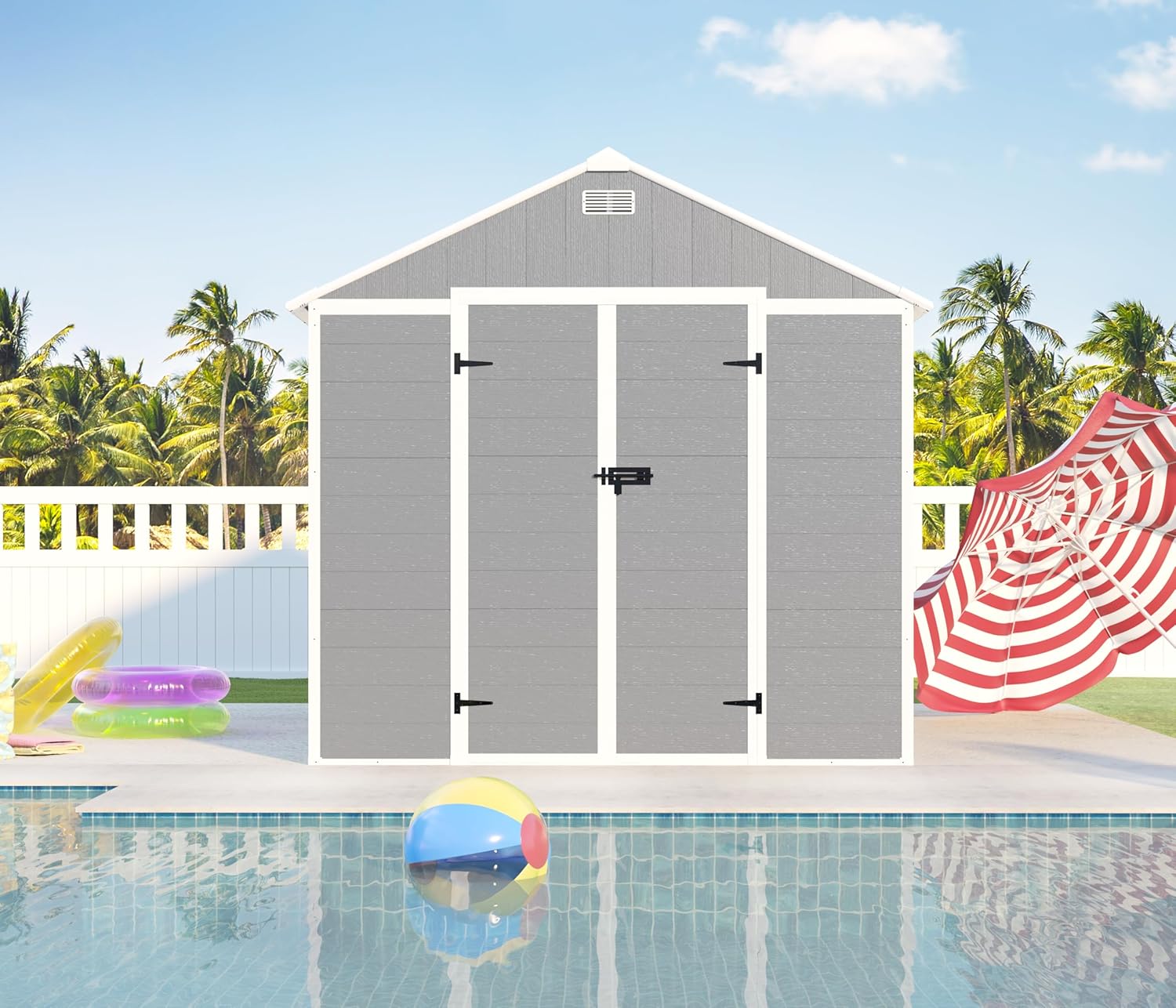 Pratuor 8x8 storage shed review - detailed features and technical specifications