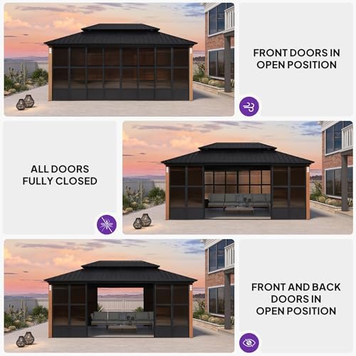 Step-by-step guide for Purple Leaf Sunroom Gazebo review - complete tutorial