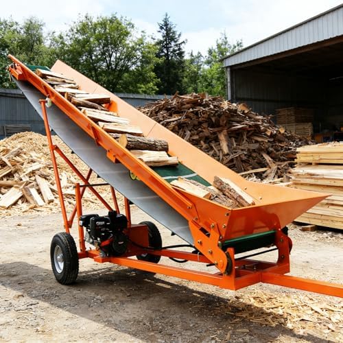 Reviews - RENDGO Firewood Conveyor Review: Honest Pros & Cons Tested RENDGO Firewood Conveyor Review unboxing and complete package contents