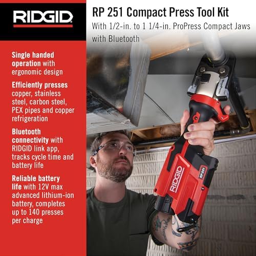 Step-by-step guide for RIDGID RP 251 Press Tool review - complete tutorial