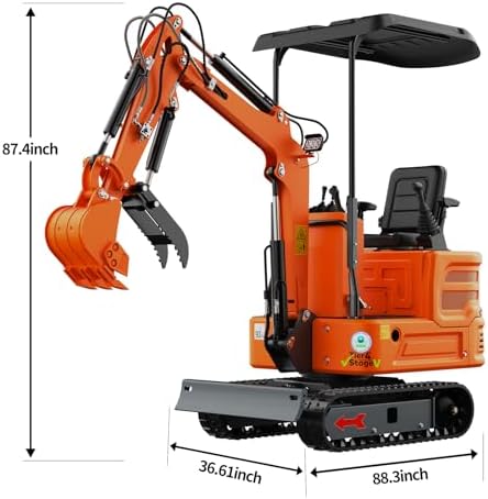 Reviews - RIppa DM150pro Mini Excavator Review: Honest Pros & Cons Tested RIppa DM150pro mini excavator review tutorial - operator seat controls overview