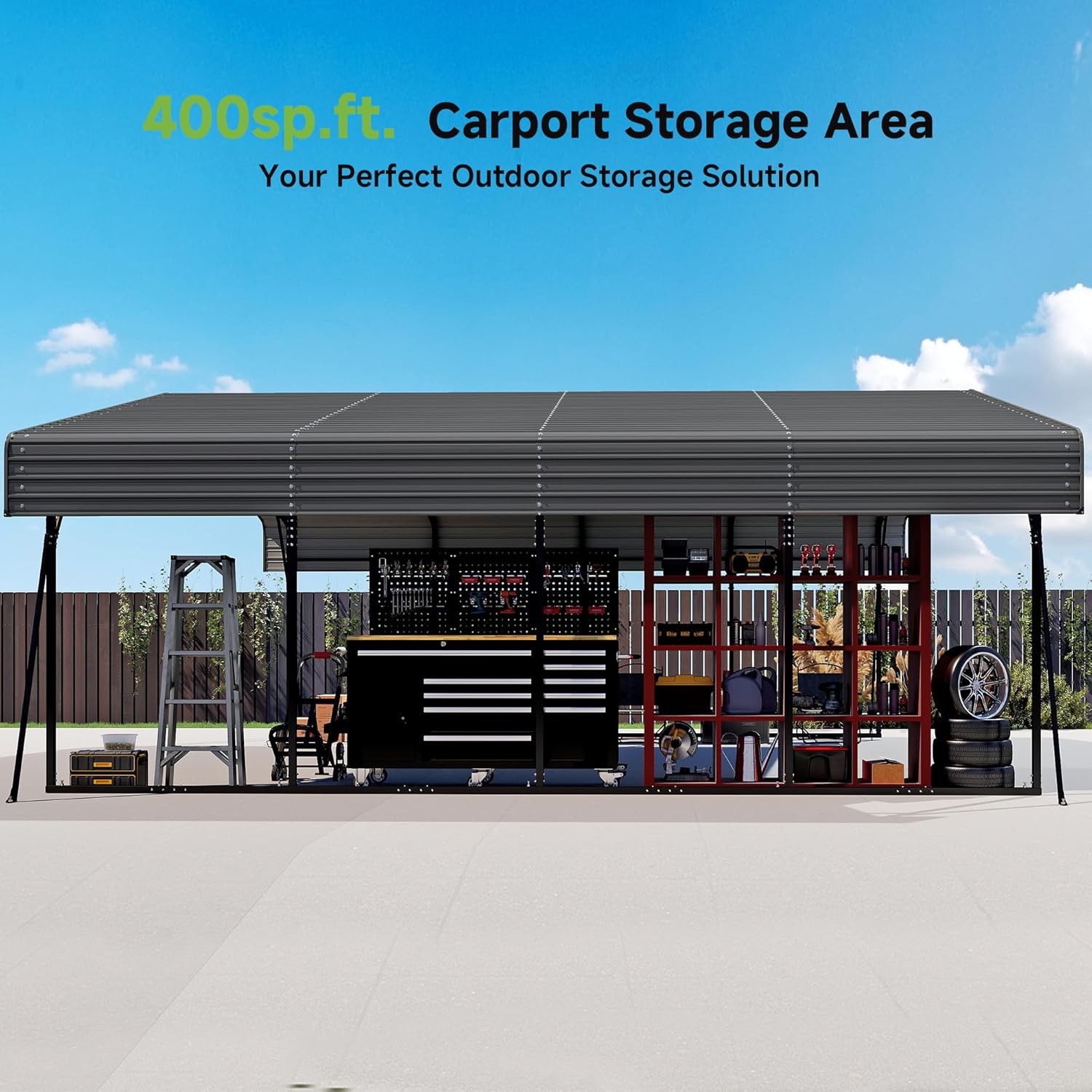 Step-by-step guide for Real Relax 20x20ft Carport review - complete tutorial