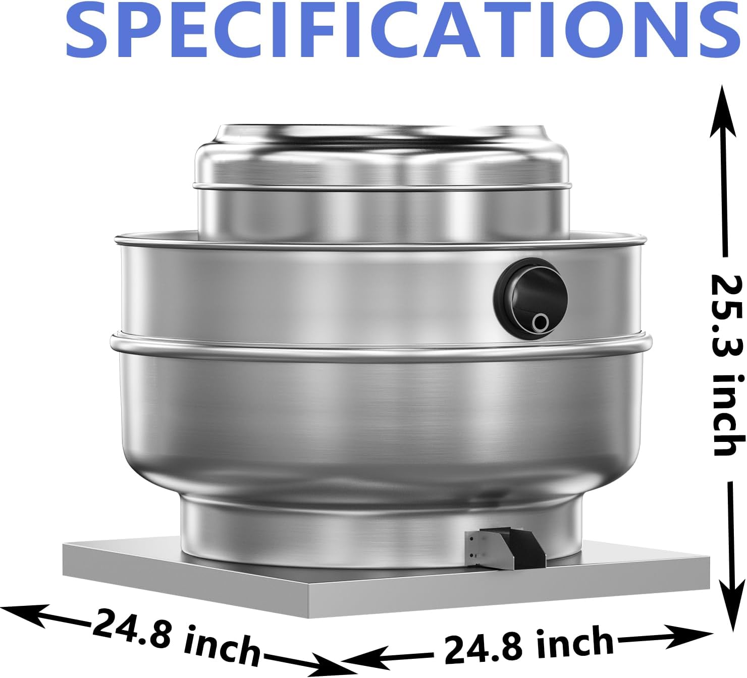 Reviews - Restaurant Hood Grease Exhaust Fan Review: Honest Performance Test Restaurant Hood Grease Exhaust Fan Review unboxing and complete package contents