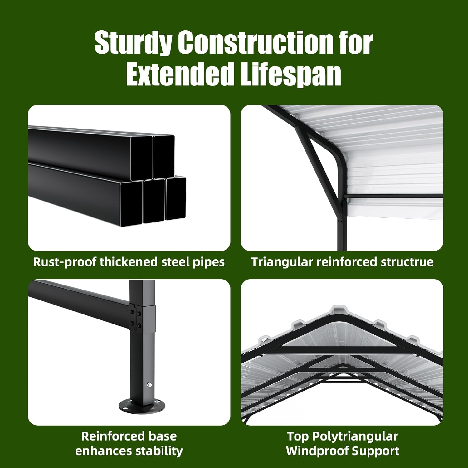 Reviews - Sailary Metal Carport Review: Honest Pros & Cons Tested Sailary Metal Carport review performance testing and real-world results