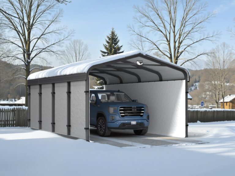 Reviews - Sannwsg Metal Carport Review: Our Honest Hands-On Experience Image 1 of Sannwsg metal carport review