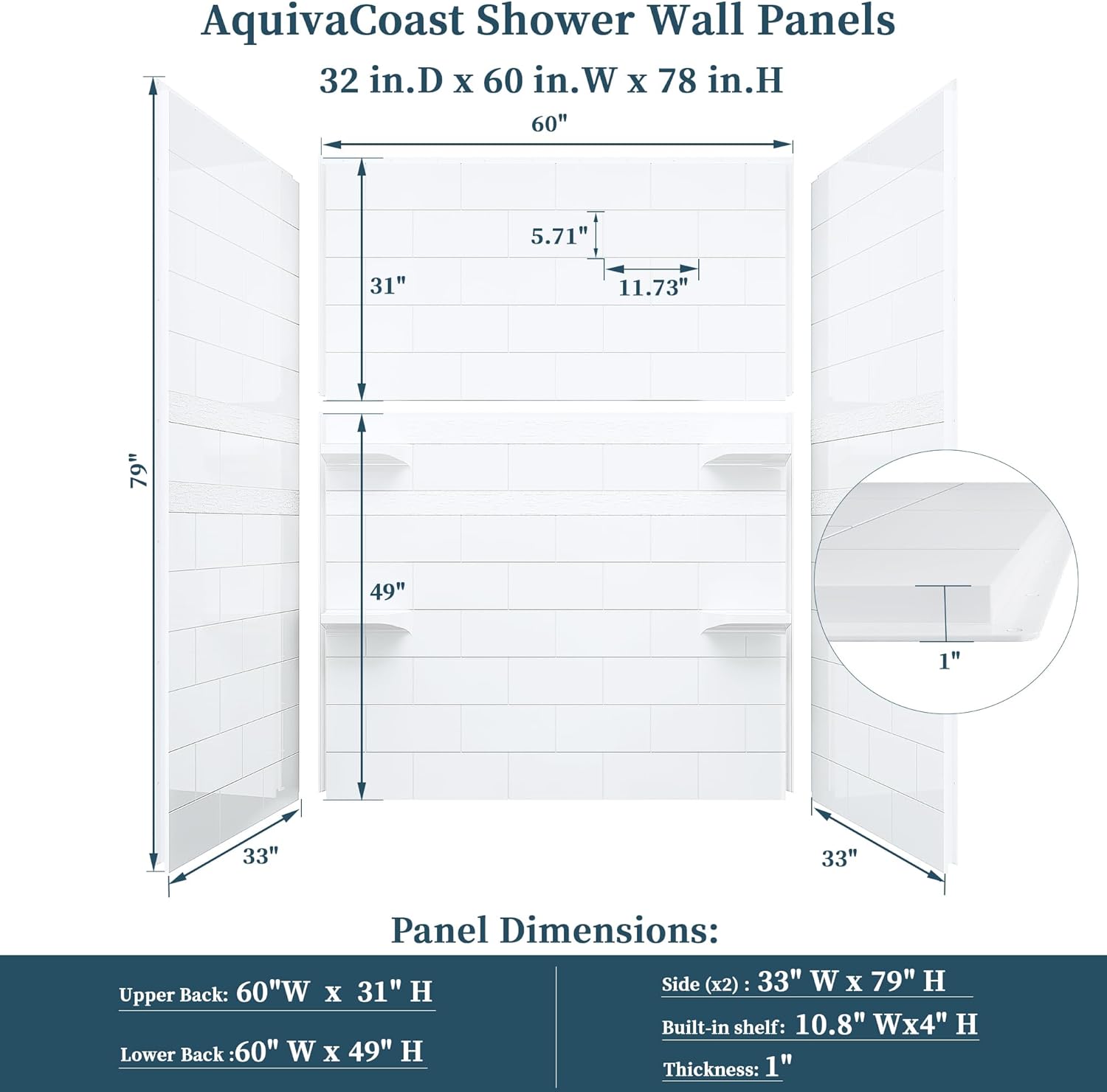 Shower Wall Panels Honest Review unboxing and complete package contents