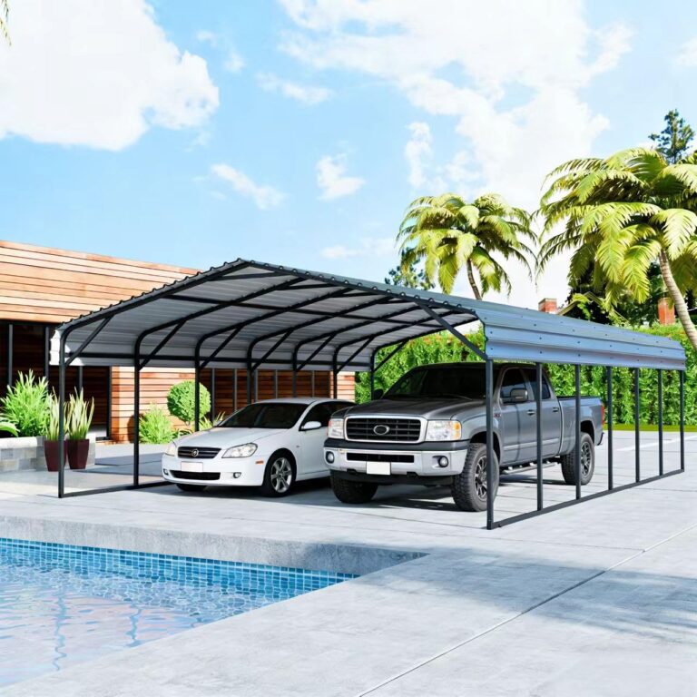 Reviews - Soligel 20x30 Metal Carport Review: Honest Pros & Cons Image 1 of Soligel 20x30 metal carport review